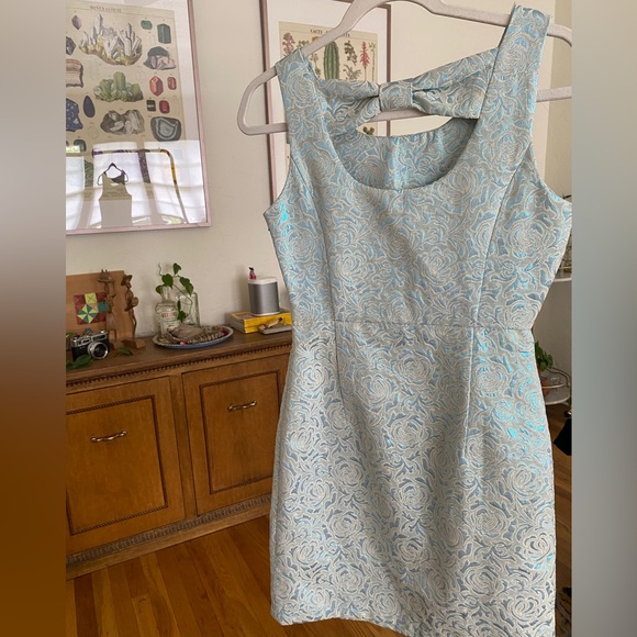 Blue Prom Dress - Picture 2 of 4